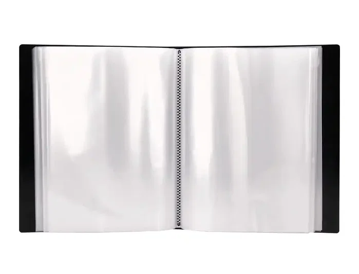 Liderpapel Carpeta con 20 Fundas Canguro DIN A4 Negra Liderpapel Carpeta con 20 Fundas Canguro DIN A4 Negra