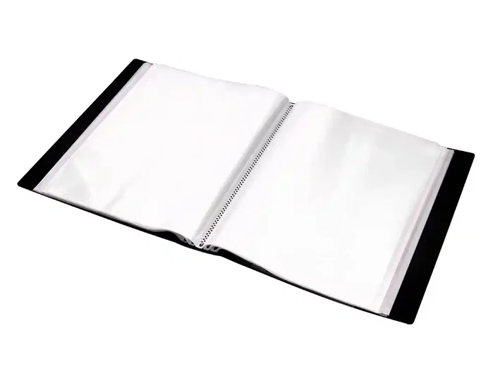 Liderpapel Carpeta con 20 Fundas Canguro DIN A4 Negra Liderpapel Carpeta con 20 Fundas Canguro DIN A4 Negra