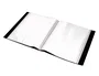 Liderpapel Carpeta con 20 Fundas Canguro DIN A4 Negra