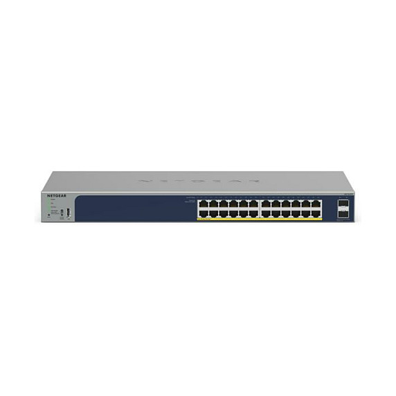NETGEAR GS724TPP - Switch de Escritorio/Rack Gestionado L3 Lite Smart - 24 Puertos Gigabit PoE+ (380W) + 2 SFP