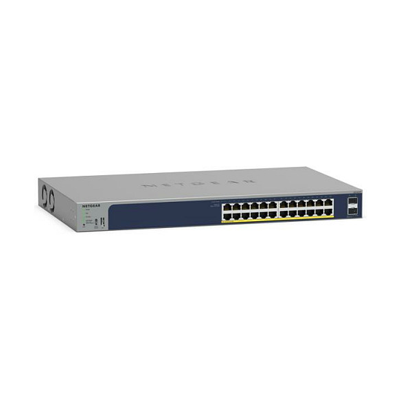 NETGEAR GS724TPP - Switch de Escritorio/Rack Gestionado L3 Lite Smart - 24 Puertos Gigabit PoE+ (380W) + 2 SFP