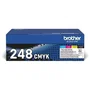 Brother TN-248VAL Multipack de 4 Tóneres (Negro, Cian, Magenta, Amarillo)