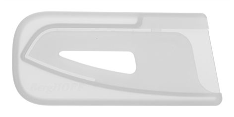 Berghoff 3950043 Cuchillo para Verduras con Pelador Gris 11 cm Recubrimiento Antiadherente Mango Contorneado Funda Protectora