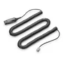HP Poly HIS Cable TAA para Avaya IP Phone 96xx, Negro