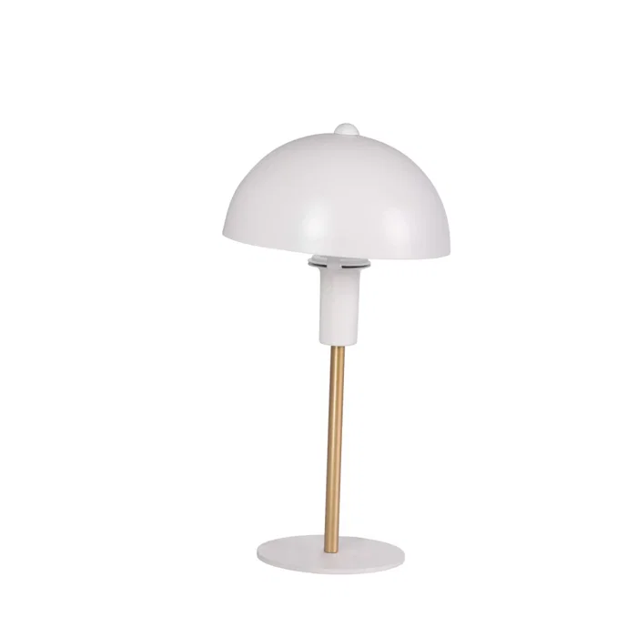 SKD Lámpara de Mesa Atlantic City T1007, Diseño Elegante Moderno, con Portalámparas E27 para Bombilla LED, para Comedor Dormitorio Sala
