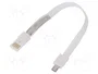 AKYGA Cable USB 2.0 A a Micro B de 0,23m