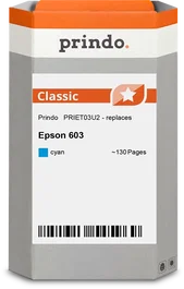 Prindo Cartucho de tinta cian PRIET03U2 Classic