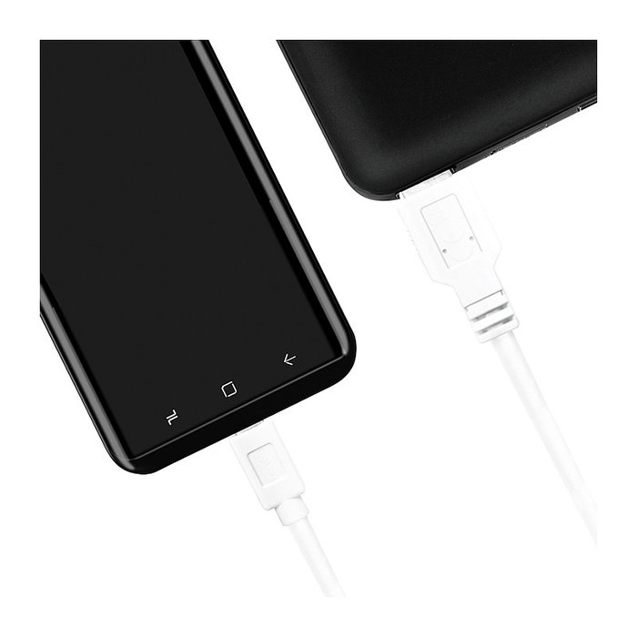 LogiLink Cable USB 3.2 Gen1 Tipo-C a Tipo-A, 5 Gbps, 60W, Blanco, 2 m