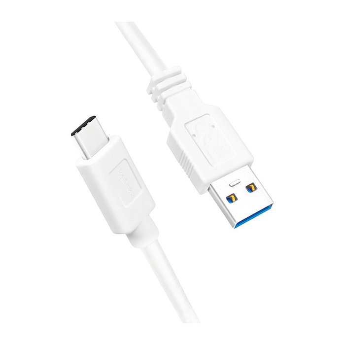LogiLink Cable USB 3.2 Gen1 Tipo-C a Tipo-A, 5 Gbps, 60W, Blanco, 2 m
