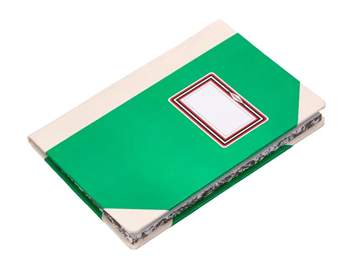 Fernandes Libro cartoné cosido Din A5+ Liso 50 hojas 100 gr Verde