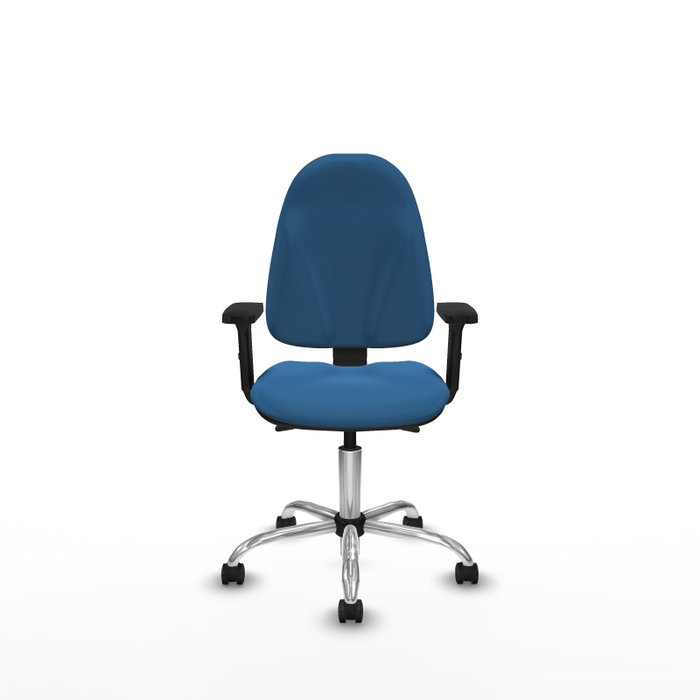 PIQUERAS Y CRESPO Silla de oficina Algarra Azul claro con mecanismo Asincro PIQUERAS Y CRESPO Silla de oficina Algarra Azul claro con mecanismo Asincro