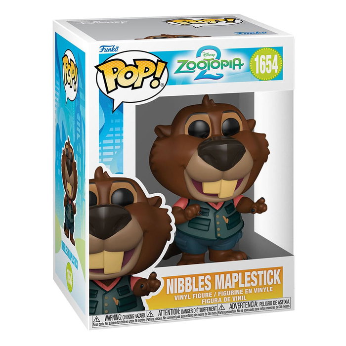 Funko POP! Movies Zootopia 2 Nibbles Maplestick Figura de Vinilo
