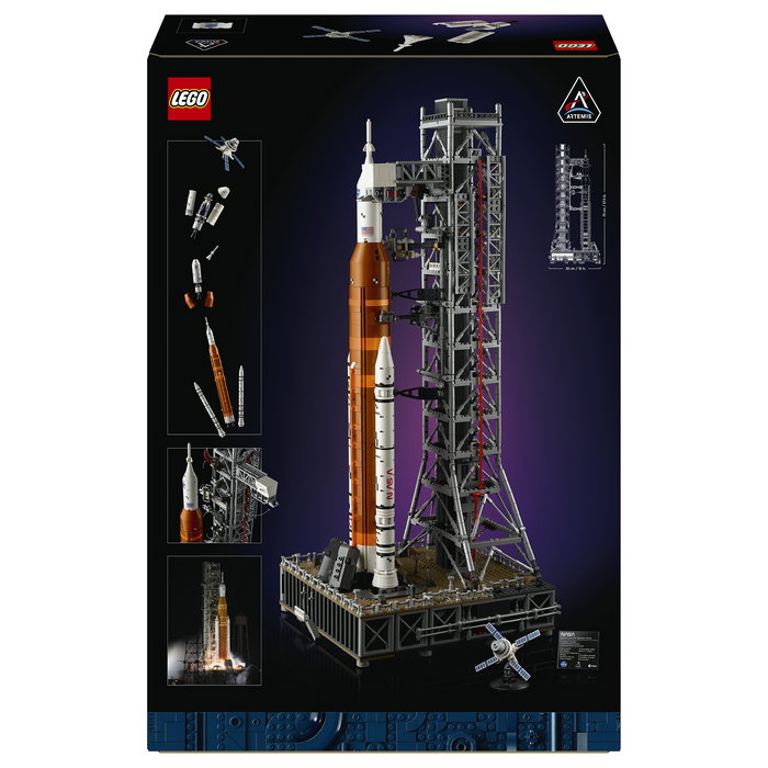 LEGO Icons 10341 NASA Artemis Sistema de Lanzamiento Espacial Juego de Construcción 3601 Piezas para Adultos