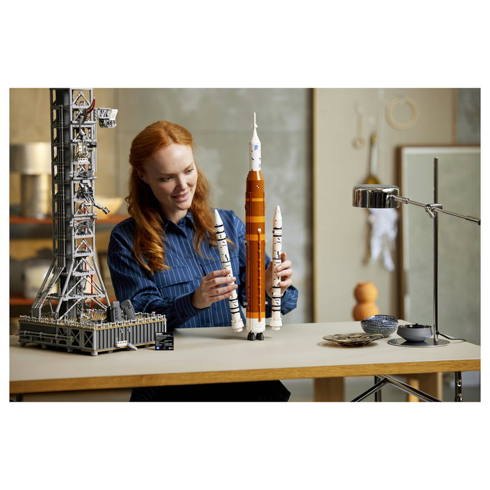 LEGO Icons 10341 NASA Artemis Sistema de Lanzamiento Espacial Juego de Construcción 3601 Piezas para Adultos