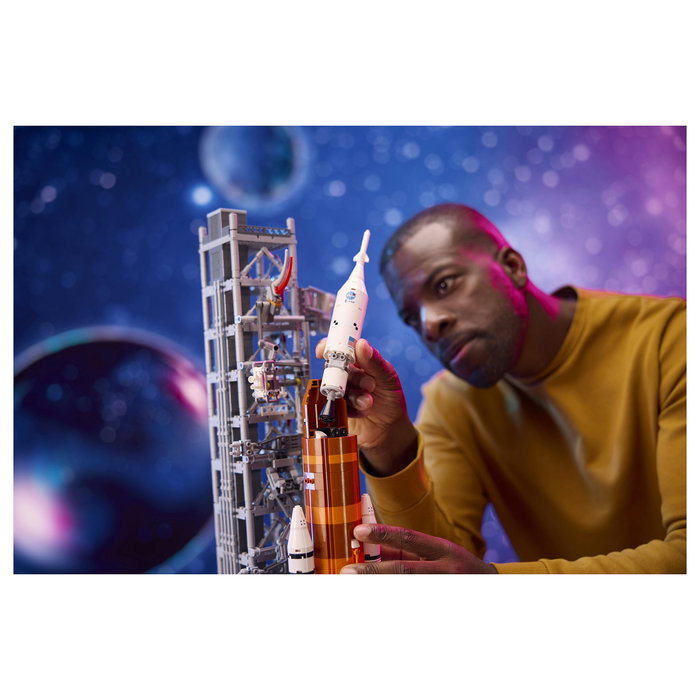 LEGO Icons 10341 NASA Artemis Sistema de Lanzamiento Espacial Juego de Construcción 3601 Piezas para Adultos