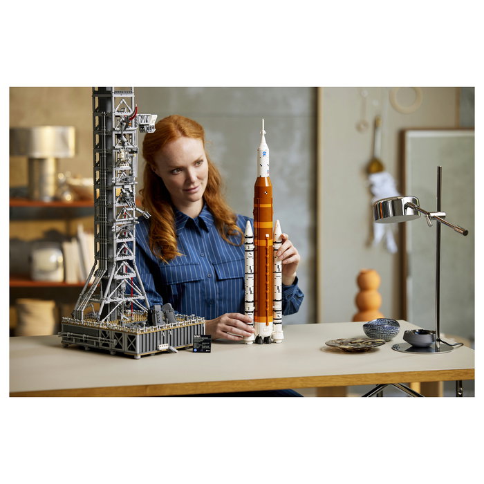 LEGO Icons 10341 NASA Artemis Sistema de Lanzamiento Espacial Juego de Construcción 3601 Piezas para Adultos