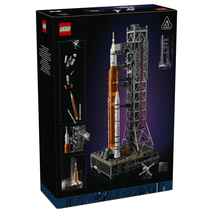 LEGO Icons 10341 NASA Artemis Sistema de Lanzamiento Espacial Juego de Construcción 3601 Piezas para Adultos