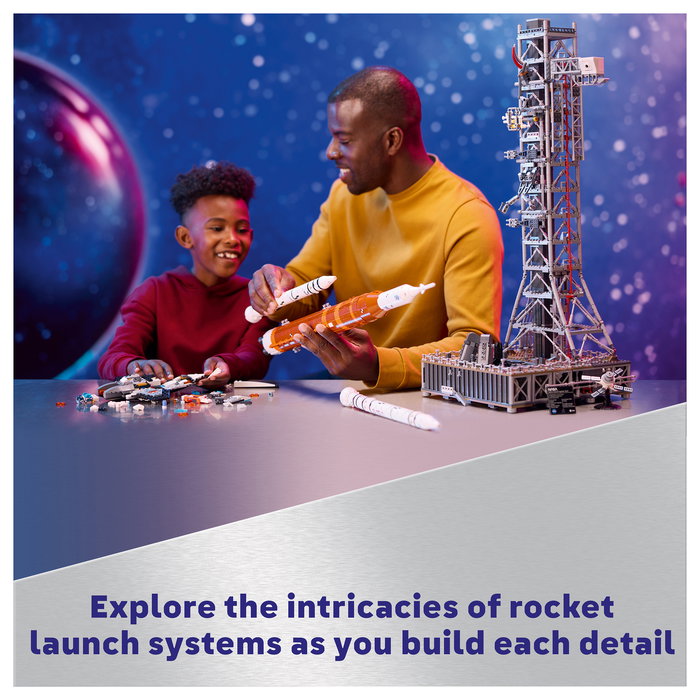 LEGO Icons 10341 NASA Artemis Sistema de Lanzamiento Espacial Juego de Construcción 3601 Piezas para Adultos