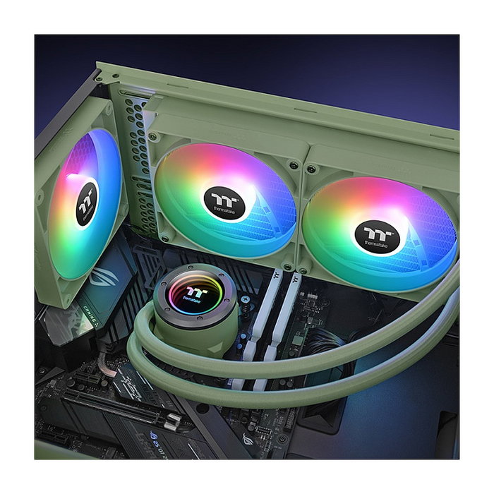 Thermaltake TH280 V2 ARGB Sync All-In-One Refrigeración Líquida Kit Matcha Green