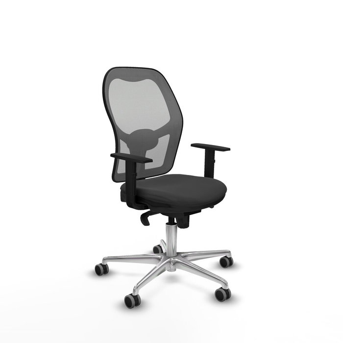 PIQUERAS Y CRESPO Silla de oficina Jorquera Gris con Mecanismo Sincro PIQUERAS Y CRESPO Silla de oficina Jorquera Gris con Mecanismo Sincro