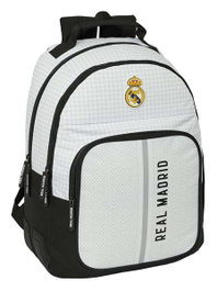 Safta Mochila Real Madrid 1ª Equipación 24-25 Doble con Cantoneras Adaptable a Carro