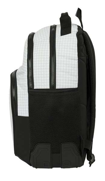 Safta Mochila Real Madrid 1ª Equipación 24-25 Doble con Cantoneras Adaptable a Carro