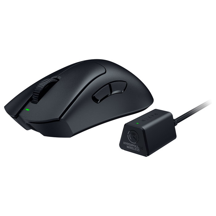 Razer DeathAdder V3 Pro Ratón Gaming Inalámbrico RF 30000 DPI + HyperPolling Wireless Dongle - Negro