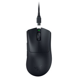 Razer DeathAdder V3 Pro Ratón Gaming Inalámbrico RF 30000 DPI + HyperPolling Wireless Dongle - Negro