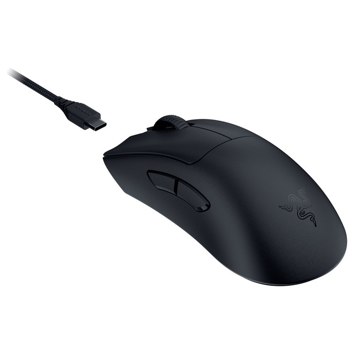 Razer DeathAdder V3 Pro Ratón Gaming Inalámbrico RF 30000 DPI + HyperPolling Wireless Dongle - Negro