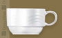 Langenthal ONDA TAZA TE 18 cl Taza de Porcelana para Té, 18 cl, Vajilla (Set de 6)