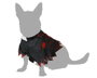 Atosa Disfraz para Mascota Cura Sangriento Negro Talla L