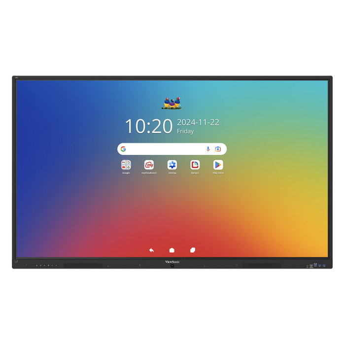 Viewsonic IFP6535-1-1C Pantalla Táctil 65" 4K Android LED con 8GB RAM, 128GB, 64 Puntos Táctiles, VESA, 450 cd/m² Viewsonic IFP6535-1-1C Pantalla Táctil 65" 4K Android LED con 8GB RAM, 128GB, 64 Puntos Táctiles, VESA, 450 cd/m²