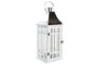 DKD Home Decor Farola Atlantico Blue Living Blanco Plateado 18 x 49 x 18 cm (4 Unidades)
