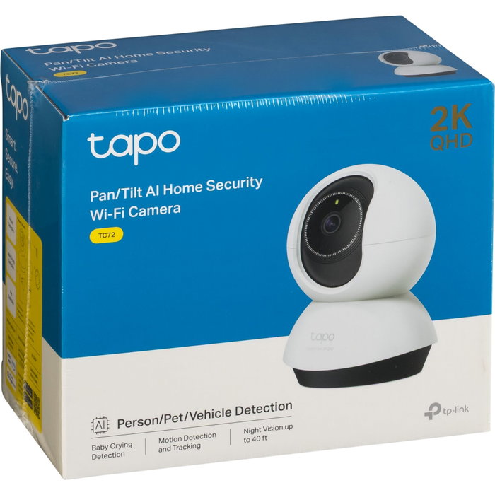 Tp-Link Tapo TC72 Cámara de Vigilancia Wi-Fi 360º 2K 4MP