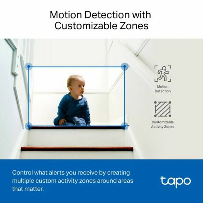 TP-Link Tapo TC72 Cámara de Seguridad Wi-Fi 360º 2K QHD