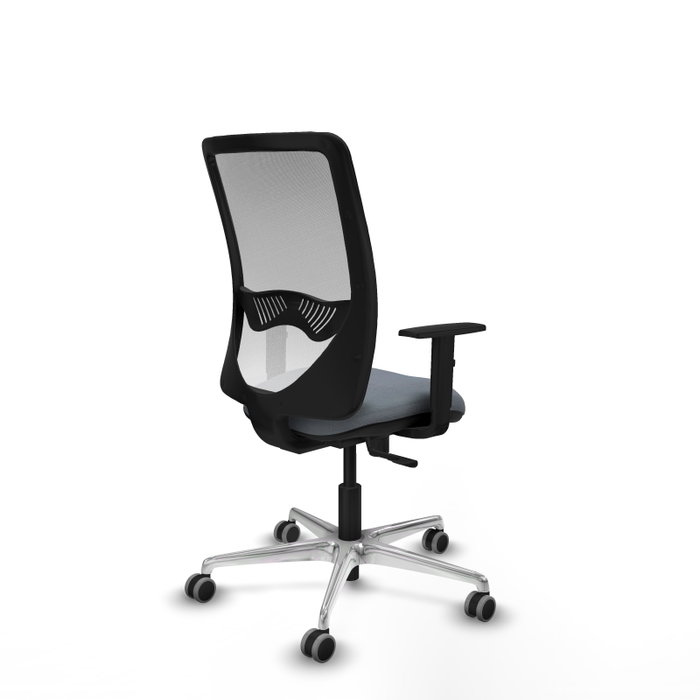 PIQUERAS Y CRESPO Silla de oficina Zulema Gris y Blanco
