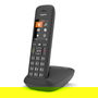 Gigaset C575 Teléfono DECT Inalámbrico con Contestador, Identificador de Llamadas, Pantalla TFT 2.2", Agenda 200 Contactos, Negro - Terminal y Base