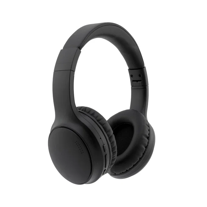 CoolBox AIR-40 Auriculares Bluetooth 5.3 Diadema con Cancelación Activa de Ruido (ANC) Plegables, Conexión Alámbrica e Inalámbrica, Microfono Integrado, Negro