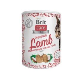 Brit Care Cat Snack Cordero Coco 6x100gr Snack Semihúmedo Gatos