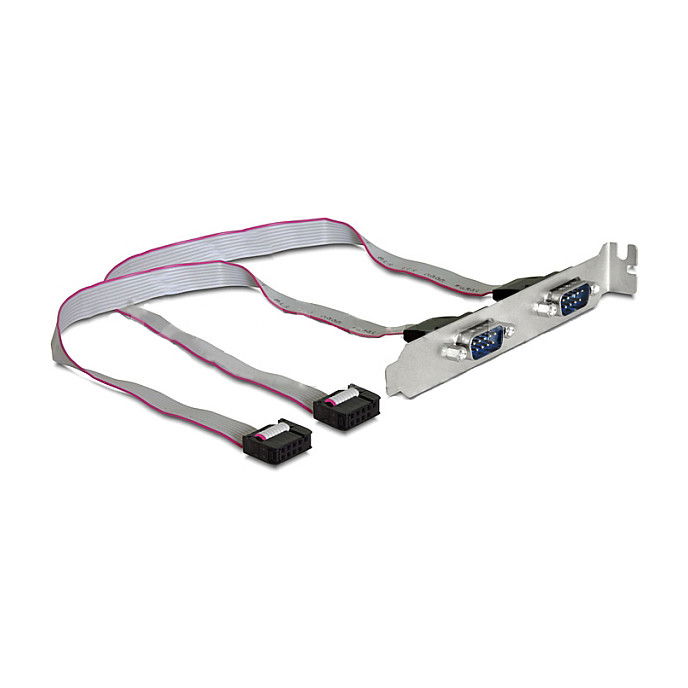 DeLOCK Slotblech - Seriell 2xPort (40 cm) DeLOCK Slotblech - Seriell 2xPort (40 cm)