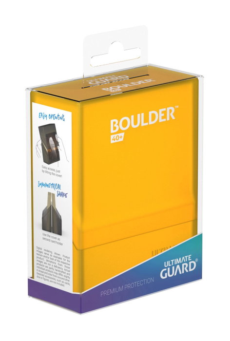 Ultimate Guard Boulder 40+ - Amber