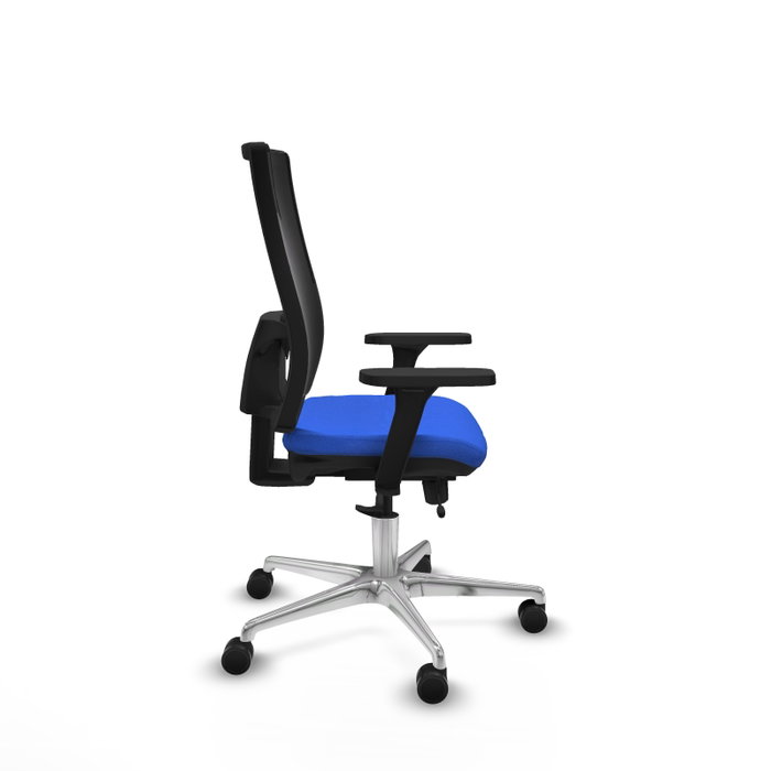 PIQUERAS Y CRESPO Silla de oficina Horna con mecanismo Sincro/Traslack, Azul y Negro PIQUERAS Y CRESPO Silla de oficina Horna con mecanismo Sincro/Traslack, Azul y Negro
