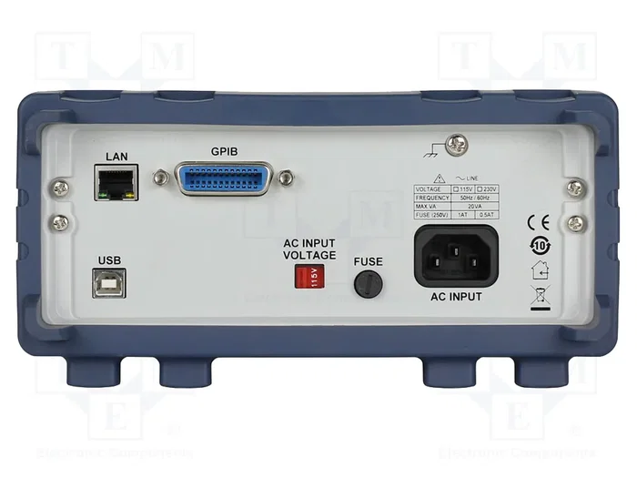 B&K PRECISION Puente RLC BK891 con LCD de 4,3 pulg.