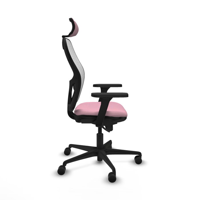 PIQUERAS Y CRESPO Silla de oficina Jorquera Rosa y Blanca PIQUERAS Y CRESPO Silla de oficina Jorquera Rosa y Blanca