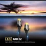 Vention Cable HDMI 2.0 4K VAA-B05-B100 1m Negro Trenzado