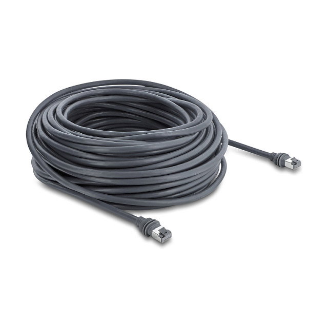 DeLOCK Cable Patch RJ45 Cat.6 compatible con Starlink Gen3, 20 m, Gris