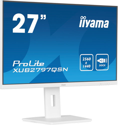 iiyama ProLite XUB2797QSN-W2 Monitor 27 pulg QHD IPS Blanco iiyama ProLite XUB2797QSN-W2 Monitor 27 pulg QHD IPS Blanco