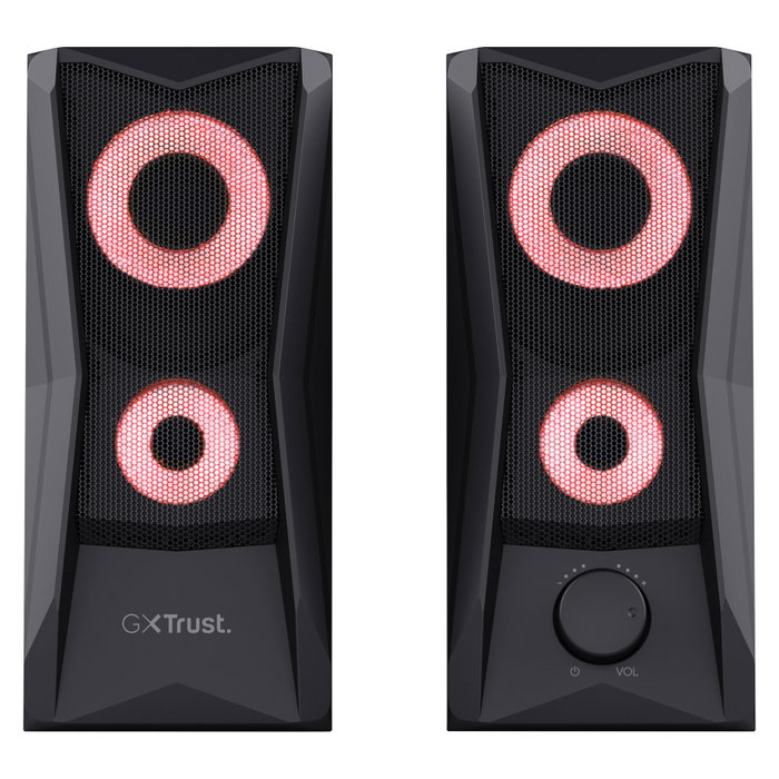 Trust Gaming GXT 606 JAVV Altavoces 2.0 Negros