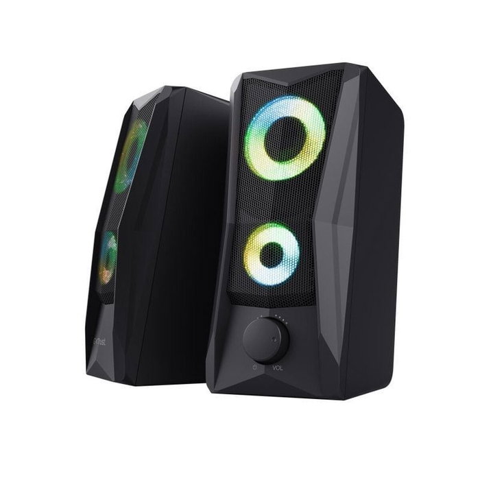 Trust Gaming GXT 606 JAVV Altavoces 2.0 Negros