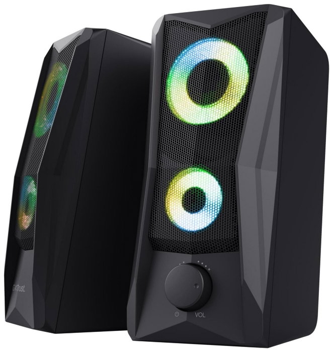 Trust Gaming GXT 606 JAVV Altavoces 2.0 Negros